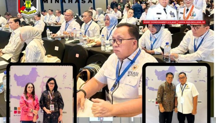 Hadiri Rakernas XVII APKASI 2026 di Batam, Bupati Dondokambey: Perkuat Konsolidasi Organisasi