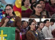 Apresiasi Kinerja Jemaat, Wabub Vasung Hadiri Ibadah Syukur HUT Jemaat GMIM Kamang Kamanga ke-35