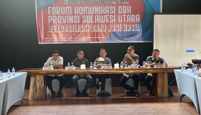 Forum Komunikasi DBH Sulut Digelar di Tomohon, Perkuat Rekonsiliasi Dana Bagi Hasil 2026