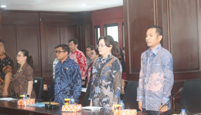 Wawali Tomohon Hadiri Rakor Percepatan Program Makan Bergizi Gratis Sulut