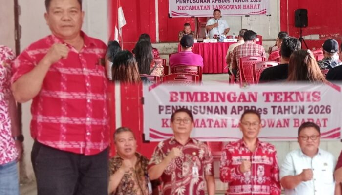 Pemdes Noongan 3 Ikuti Bimbingan Teknis Penyusunan APBDes Tahun 2026 Kecamatan Langowan Barat