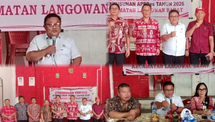 Pemdes Walewangko Ikuti Bimtek Penyusunan APBDes Tahun 2026 di Langowan Barat