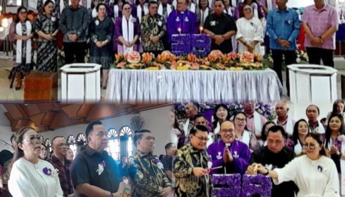 Hadiri HUT Jemaat GMIM Zaitun Sumalangka, ke-39, Bupati Robby Dondokambey Sampaikan Hal Ini