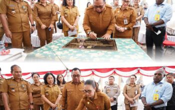 Tingkatkan Mutu Pelayanan Kesehatan, Bupati Dondokambey Didampingi Wabub VaSung Resmikan Gedung Labkesmas