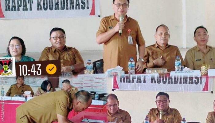 Hukum Tua Desa Walewangko Hadiri Musrenbang RKPD 2027 Dan Rakor Kecamatan Langowan Barat