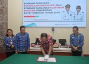 Perkuat Tata Kelola Pemerintahan, Pemkot Tomohon Teken Perjanjian Kinerja dan Komitmen Bersama