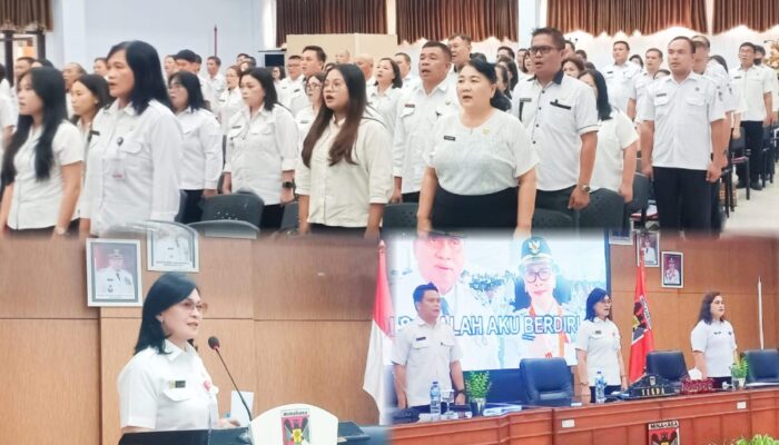 Tegaskan Hal Ini, Sekda Watania Pimpin Rakor Penyusunan LKPJ dan LPPD Kabupaten Minahasa Tahun 2025