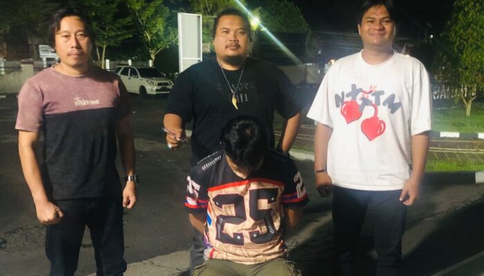 Diduga KDRT, Pria di Kakas Dibekuk Tim II Resmob Polres Minahasa