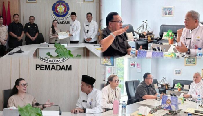 Tingkatkan Saspras, Bupati RD dan Wabub VaSung Audiensi dengan Dinas Gulkarmat DKI Jakarta