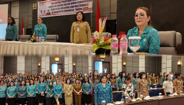 Ketua TP-PKK Martina Dondokambey -Lengkong: Kader Kesehatan adalah Garda Terdepan Membangun Masyarakat Sehat