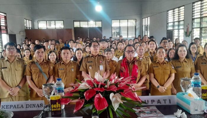Buka Raker Teknis Tes Kemampuan Akademik, Bupati RD Minta Hal Ini Pada Tenaga Pendidik