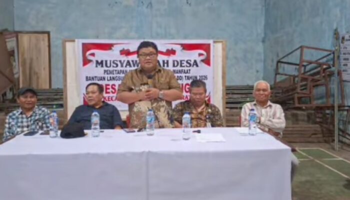 Melalui Musdes, Penerima BLT dan Program Kerja Desa Noongan 3 Tahun 2026 Ditetapkan
