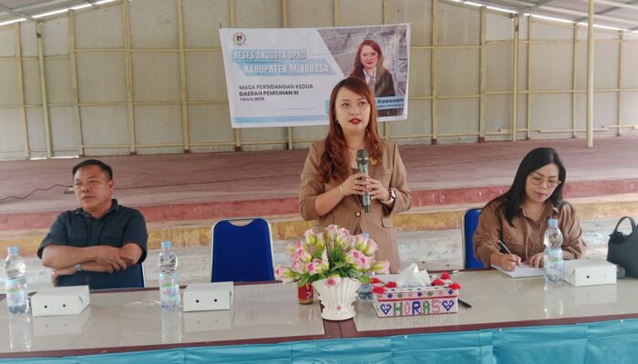 Anggota DPRD Minahasa Esterlita Kaawoan Serap Aspirasi Warga Pada Reses Masa Persidangan Ke II Daerah Pemilihan (Dapil) III tahun 2026 di Langowan