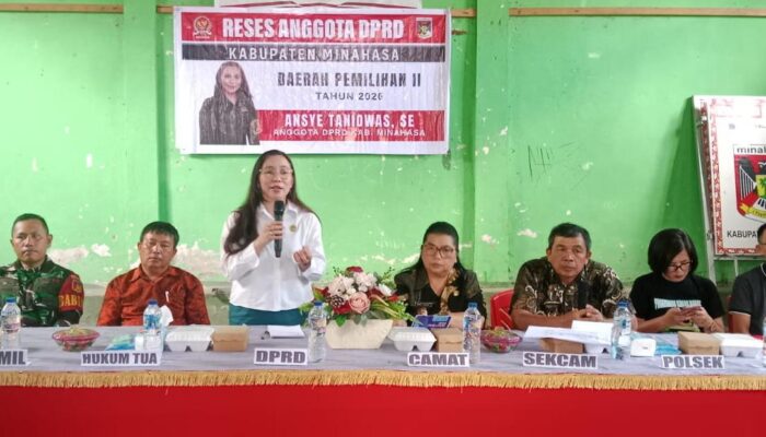 Anggota DPRD Ansye Taniowas Serap Aspirasi Sejumlah Warga dalam Reses DPRD Minahasa Masa Persidangan Kedua