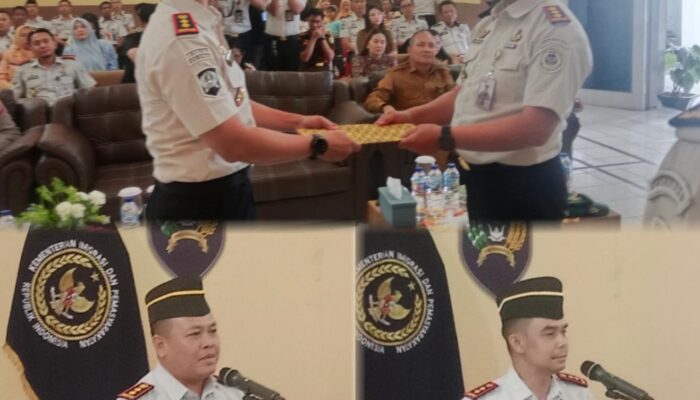 Akhmad Sobirin Soleh Lepas Tugas, Yulius Jum Hertantono Resmi Jabat Kepala Lapas Kelas IIB Tondano