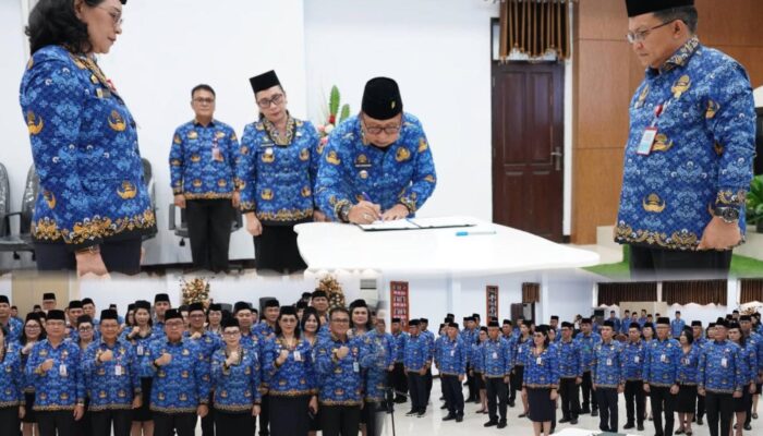 RD-VaSung Saksikan Pengukuhan Pengurus KORPRI Masa Bakti 2026-2031 di Minahasa