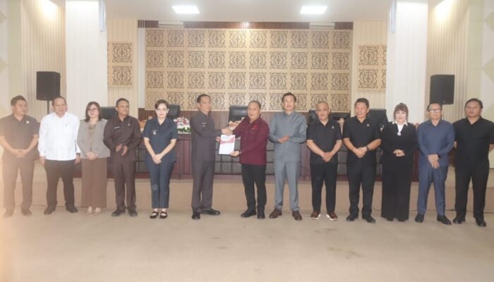 Wali Kota Tomohon Terima Rekomendasi DPRD atas LKPJ 2025, Tegaskan Komitmen Perbaikan Kinerja