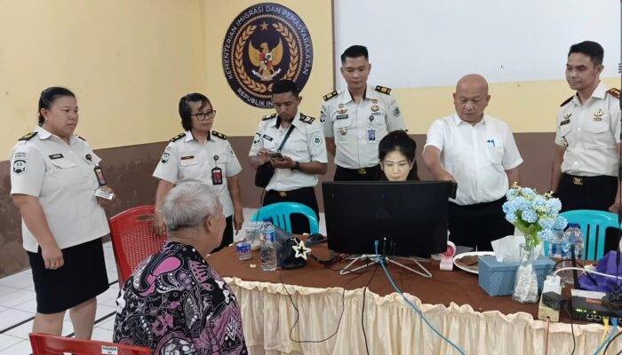 Sinergis Lapas Tondano dan Dukcapil Minahasa Pastikan WBP Miliki Identitas
