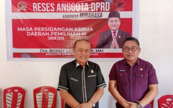 Pimpin Reses Masa Persidangan Kedua (Dapil) III tahun 2026 di Langowan, Robby Longkutoy Siap Antar Aspirasi di Gedung Manguni