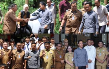 Tinjau Daerah Terdampak Gempa, RD-VASUNG Sambut Kedatangan Wapres Gibran Rakabuming Raka di Minahasa