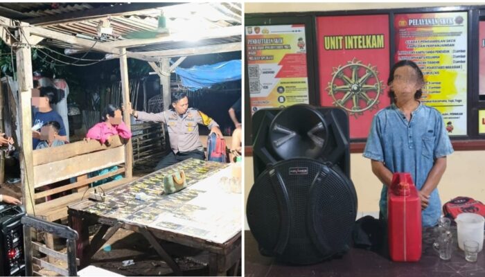 Aduan Warga Ditindak, Polsek Manggala Bubarkan Pesta Miras dan Sound System Bising
