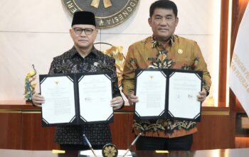 Gubernur Yulius dan Menteri Muktharudin Sepakati Kerja Sama Perlindungan PMI