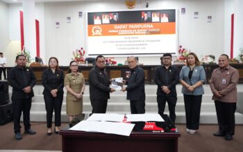 DPRD Minahasa Gelar Rapat Paripurna: Usul Pemberhentian dan Pengumuman Usul Pengangkatan Pimpinan DPRD 2024-2026