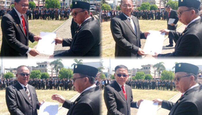 Lantik 4 Pejabat Eselon 2, Bupati Dondokambey: Jalankan dengan Penuh Tanggungjawab Berintegritas dan Loyalitas kepada Bangsa dan Negara
