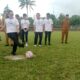 Tendangan Bola Pertama Wabub VaSung, Tandai Dimulainya Liga Langowan Raya Season 3