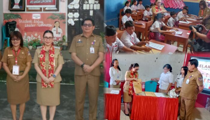 Wabup VaSung Buka Soal USAJ di SD Katolik Sta Marietha Tataaran 2, Tekankan Peningkatan Mutu Pendidikan