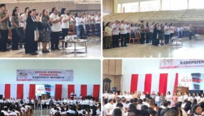 RD-Vasung Komitmen Bangun Birokrasi Lewat Ibadah Oikumene