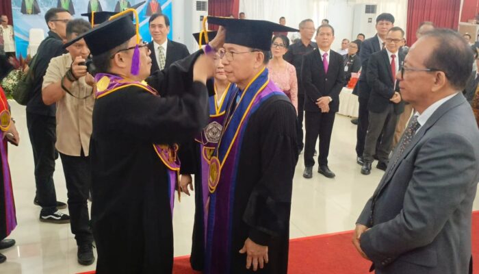 Prof. Steenie Wallah Resmi Jadi Guru Besar Unsrat, Angkat Inovasi Beton Geopolimer