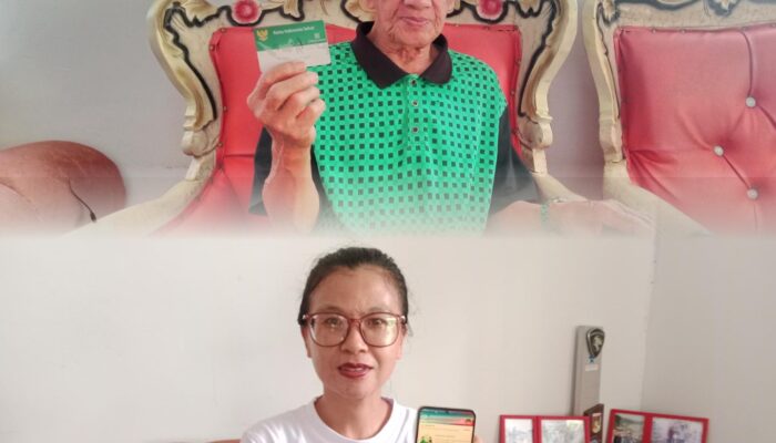 TAK PERLU ANTREAN LAMA, LANSIA DAN GURU SD DI LANGOWAN RASAKAN KEMUDAHAN APLIKASI MOBILE JKN BPJS KESEHATAN