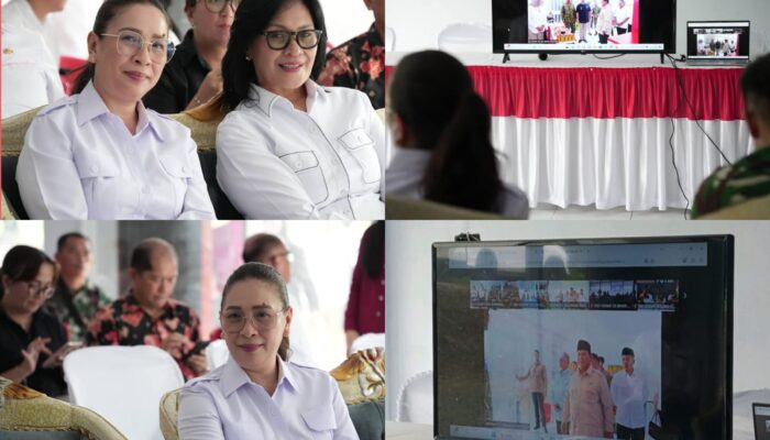 Presiden Prabowo Resmikan 1.061 Koperasi Desa/Kelurahan Merah Putih, Wabup Minahasa VaSung Ikuti Secara Virtual dari Desa Kamanga Dua
