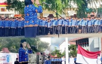Upacara Peringatan Hari Kebangkitan Nasional (Harkitnas), ke-118 di Minahasa Berjalan Sukses, Sekda Watania Bacakan Sambutan Menkomdigi RI