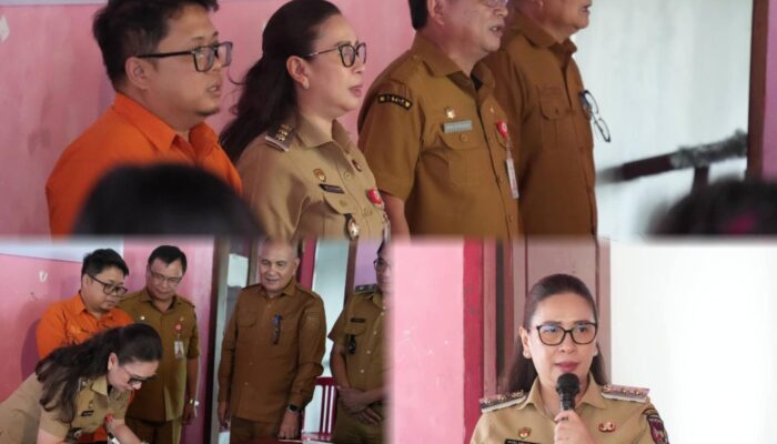 Wabup Vanda Sarundajang Canangkan Desa Cantik di Tompaso Barat