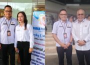 Wakili Pemerintahan Caroll-Sendy, Kadis Kominfo Novi Politon Hadiri Pelantikan Pengurus PWI Sulut