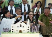 WABUP VASUNG HADIRI HUT KE-120 GMIM KALVARI PINELENG