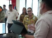 Pemkab Minahasa Optimalkan Tata Kelola Pendapatan, Wabup Vasung Tinjau Aplikasi SIKAMANG