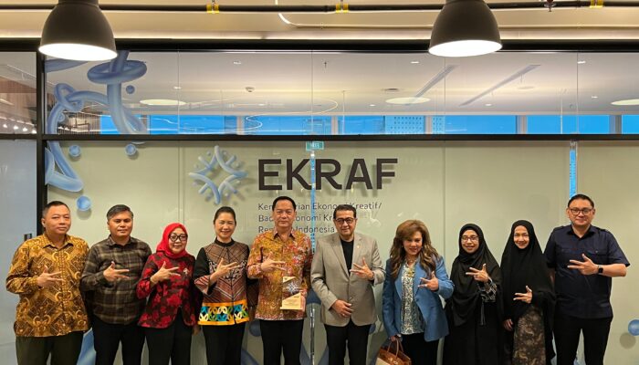 CS-SR Perjuangkan Pengembangan Industri Kreatif Tomohon Lewat Audiensi dengan Menteri Ekraf RI