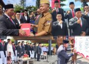 Minahasa Peringati Hari Lahir Pancasila ke-81, Bupati Robby Dondokambey Inspektur Upacara, dan Dihadiri Wabub Vanda Sarundajang