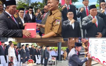 Minahasa Peringati Hari Lahir Pancasila ke-81, Bupati Robby Dondokambey Inspektur Upacara, dan Dihadiri Wabub Vanda Sarundajang