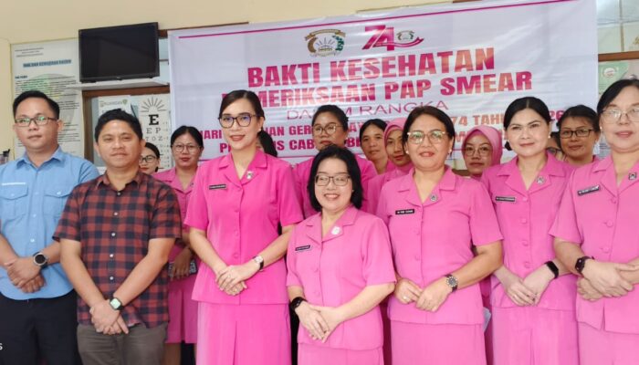 HKG Bhayangkari ke-74, Ketua Bhayangkari Minahasa: Cek Kesehatan Rutin Langkah Pencegahan