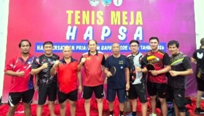 DIPIMPIN PENATUA RICKY LALOAN: KAWANGKOAN LOLOS SEMIFINAL TENIS MEJA HAPSA PKB GMIM 2026