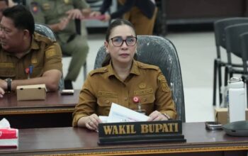 Wabup Vanda Sarundajang Hadiri Rakor Pengendalian Inflasi Bersama Kemendagri