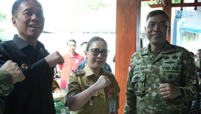 Lepas Sambut Danrem 131/Santiago, Wabub Vasung: Sinergi TNI-Pemda Perkuat Keamanan Daerah