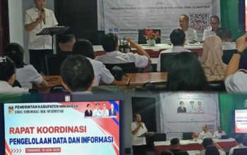 Diskominfo Minahasa Gelar Rakor Pengelolaan Data dan Informasi untuk Penguatan PPID Digital