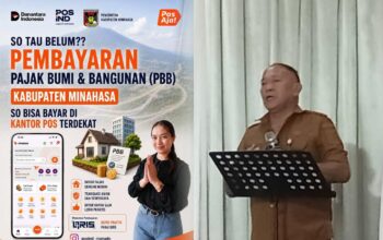 Bapenda Minahasa Tegaskan Transparansi Pajak Daerah, Imbau Waspada Hoaks di Medsos