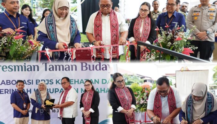 Ada Taman Baru di Tondano, BPJS Kesehatan dan Pemkab Minahasa Resmikan Taman Budaya Inisiatif