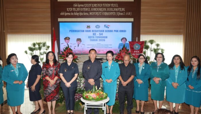 Caroll-Sendy Dorong PKK Jadi Garda Terdepan Pembangunan Keluarga di Tomohon